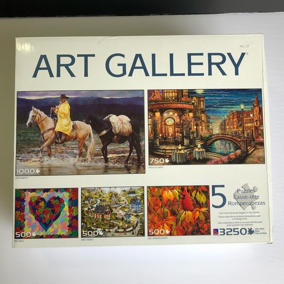 5 ART GALLERY puzzles 🧩 - Picture 2 of 5